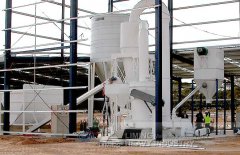 Station de broyage de la poudre de Kaolin au Nigeria